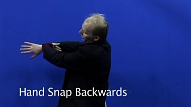 Hand Snap Backwards
