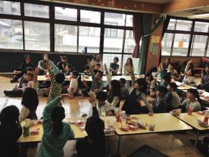 子供会の進級お祝い会