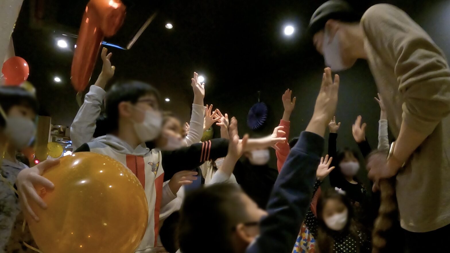 魔法のペットが大人気　7歳男子のお誕生日会に出張マジシャンマジックショー 麻布十番, 港区