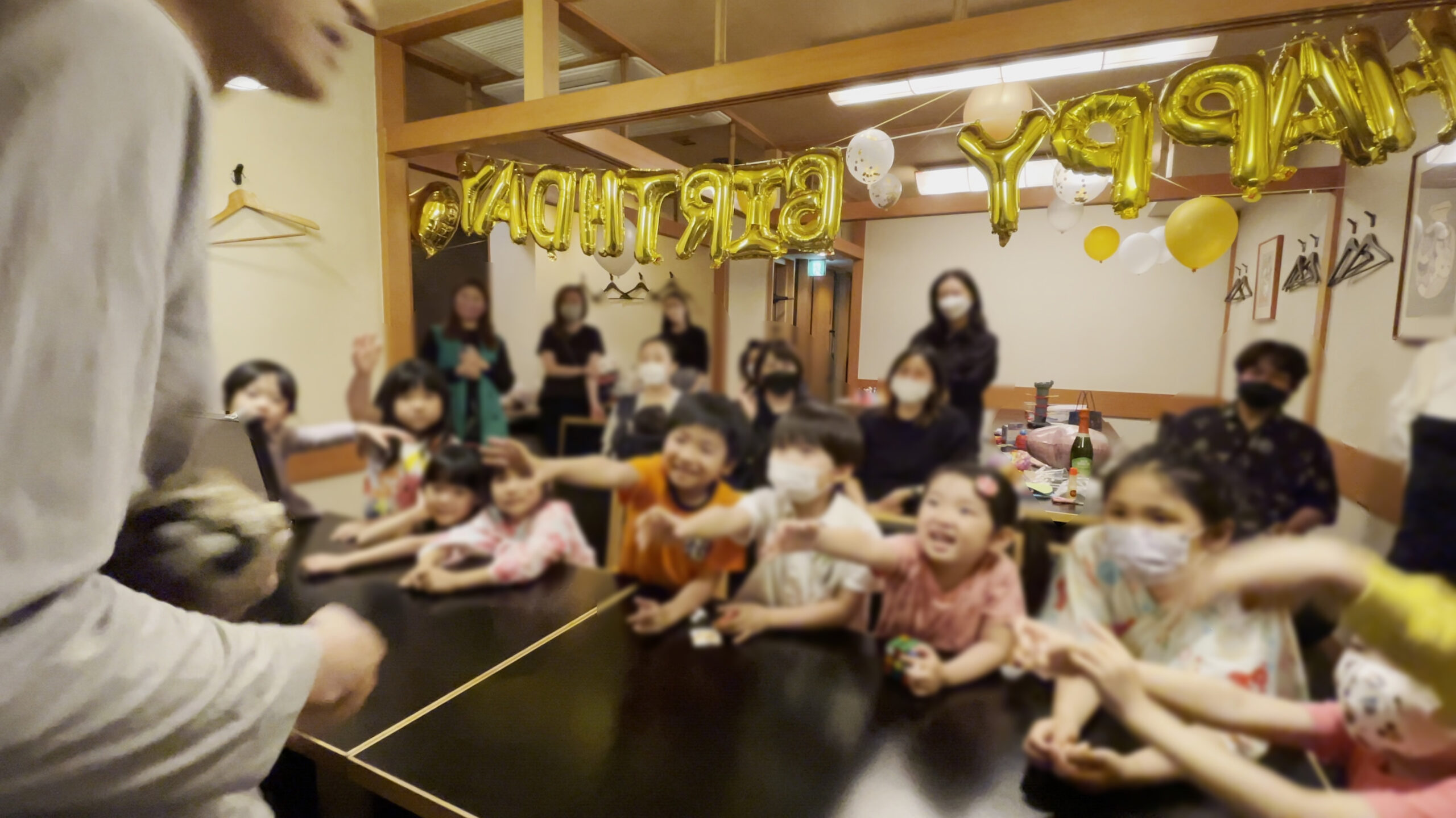 6歳双子の誕生会に出張マジシャン 赤坂, 港区