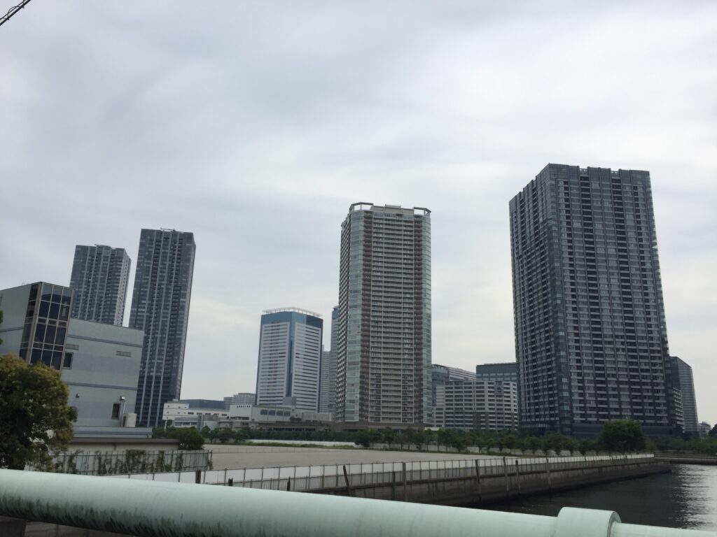 豊洲の高層マンション