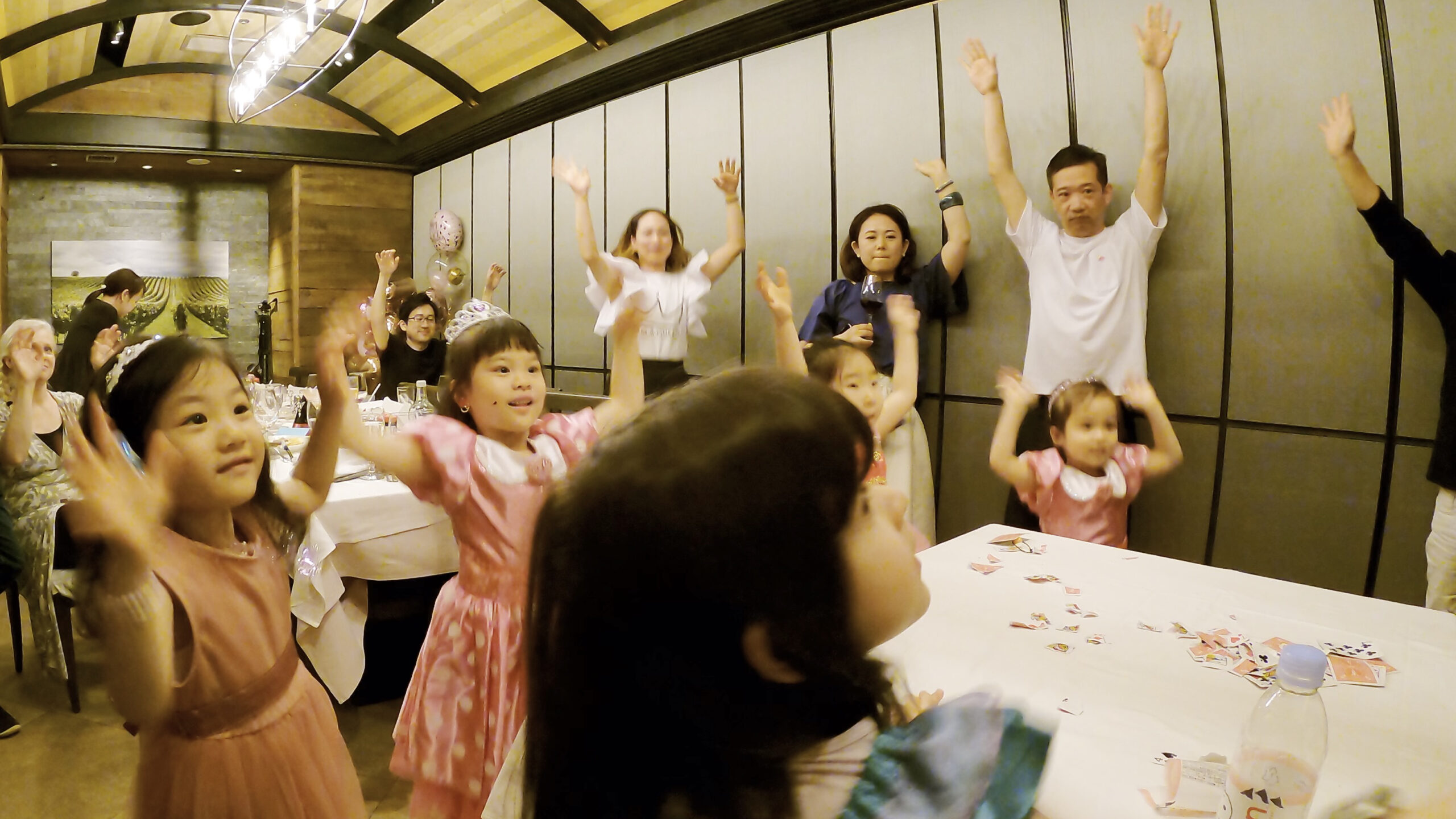 全員でできるマジック！ 5歳女の子誕生会 恵比寿ガーデンプレイス