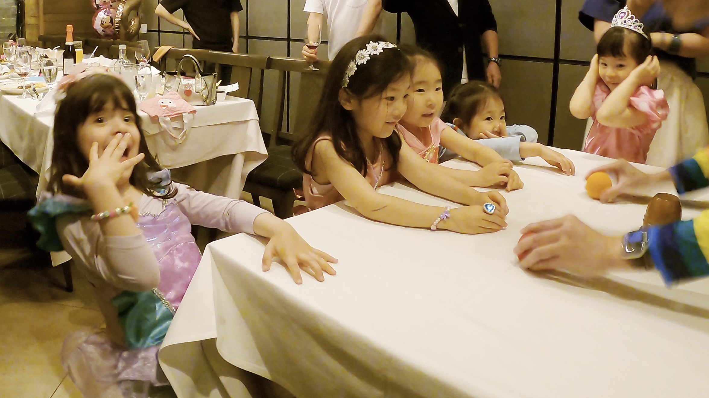 デカくなって驚いちゃった！ 5歳女の子誕生会 恵比寿ガーデンプレイス