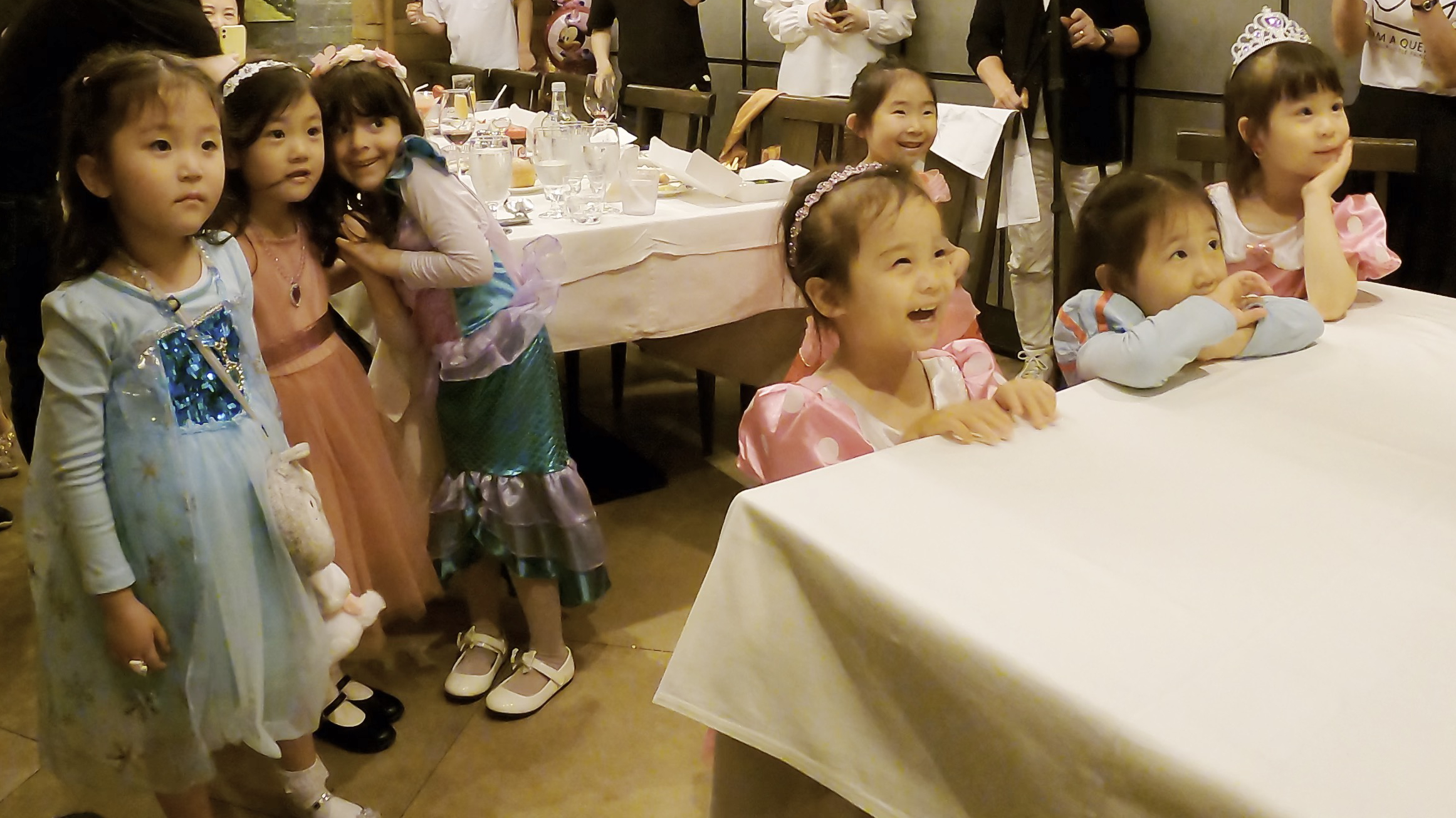 ピロピロ笛が出てきた！ 5歳女の子誕生会 恵比寿ガーデンプレイス