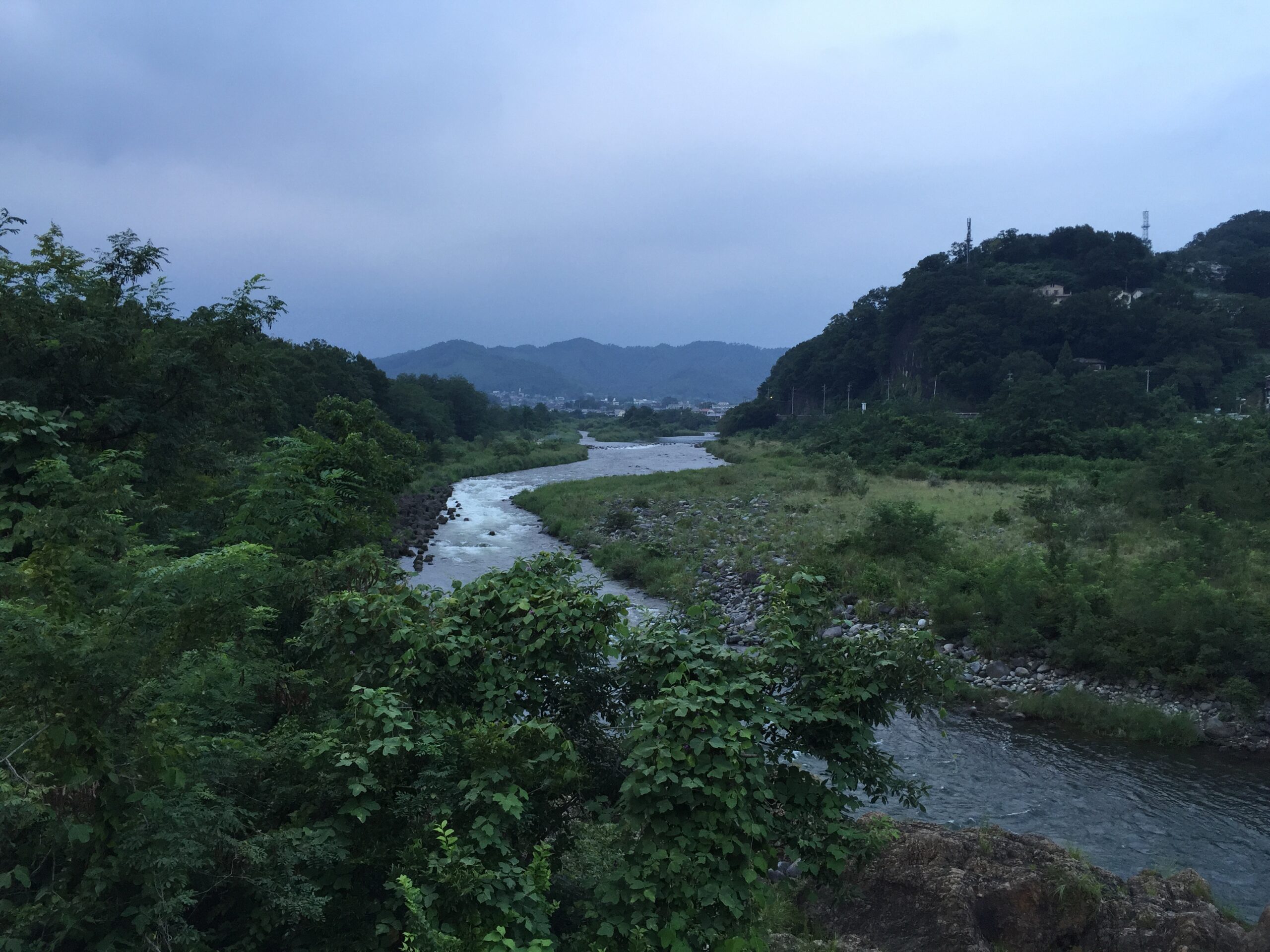 渡良瀬川。いい景色